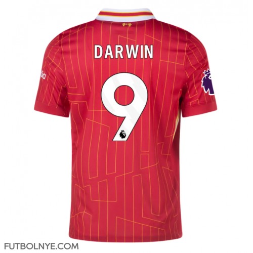 Camiseta Liverpool Darwin Nunez #9 Primera Equipación 2024-25 manga corta